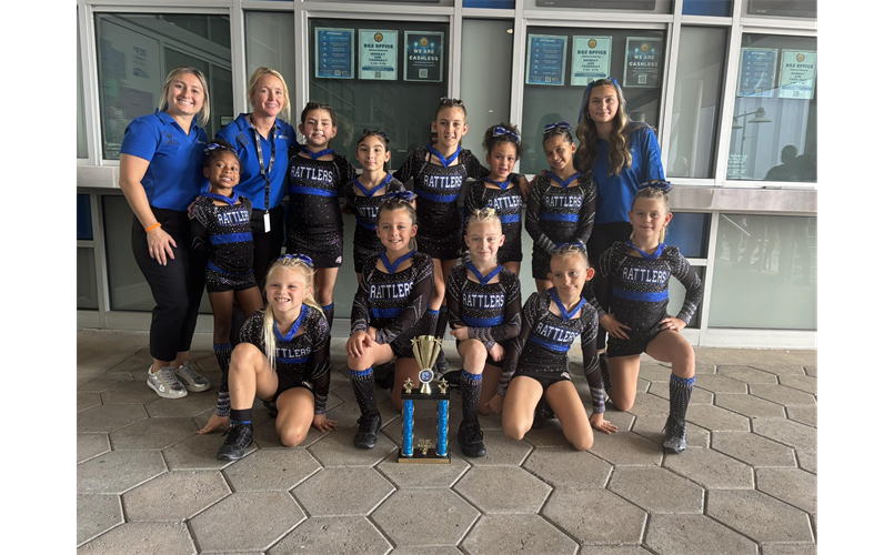 Belleview Rattlers Mitey Mite Cheer