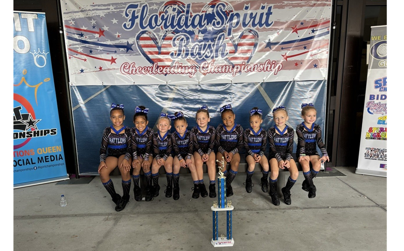 Belleview Rattlers Tiny Mite Cheer